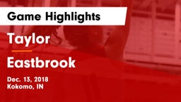 Taylor  vs Eastbrook  Game Highlights - Dec. 13, 2018