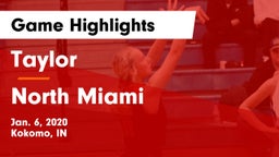 Taylor  vs North Miami  Game Highlights - Jan. 6, 2020