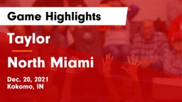 Taylor  vs North Miami  Game Highlights - Dec. 20, 2021