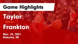 Taylor  vs Frankton  Game Highlights - Nov. 24, 2021