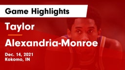 Taylor  vs Alexandria-Monroe  Game Highlights - Dec. 14, 2021