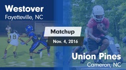 Matchup: Westover  vs. Union Pines  2016