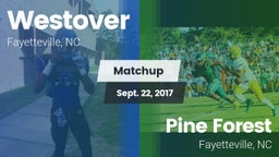 Matchup: Westover  vs. Pine Forest  2017