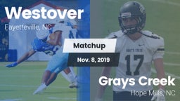 Matchup: Westover  vs. Grays Creek  2019