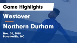 Westover  vs Northern Durham  Game Highlights - Nov. 20, 2018