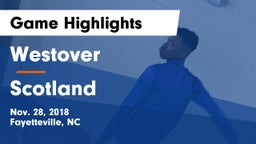 Westover  vs Scotland  Game Highlights - Nov. 28, 2018