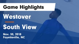 Westover  vs South View  Game Highlights - Nov. 30, 2018