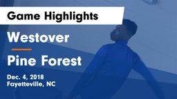 Westover  vs Pine Forest  Game Highlights - Dec. 4, 2018
