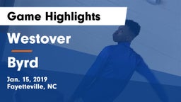 Westover  vs Byrd  Game Highlights - Jan. 15, 2019