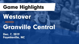 Westover  vs Granville Central  Game Highlights - Dec. 7, 2019