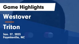 Westover  vs Triton  Game Highlights - Jan. 27, 2023