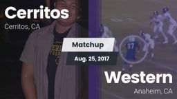 Matchup: Cerritos  vs. Western  2017
