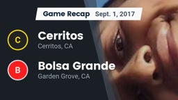 Recap: Cerritos  vs. Bolsa Grande  2017