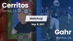 Matchup: Cerritos  vs. Gahr  2017