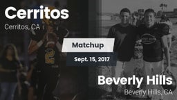 Matchup: Cerritos  vs. Beverly Hills  2017