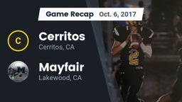 Recap: Cerritos  vs. Mayfair  2017