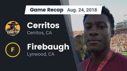 Recap: Cerritos  vs. Firebaugh  2018