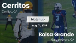 Matchup: Cerritos  vs. Bolsa Grande  2018