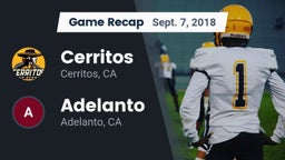 Recap: Cerritos  vs. Adelanto  2018
