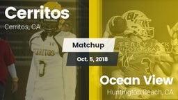 Matchup: Cerritos  vs. Ocean View  2018