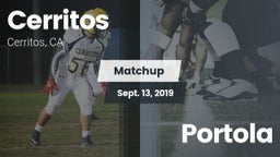 Matchup: Cerritos  vs. Portola 2019