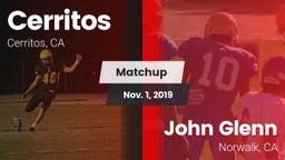 Matchup: Cerritos  vs. John Glenn  2019