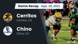 Recap: Cerritos  vs. Chino  2022