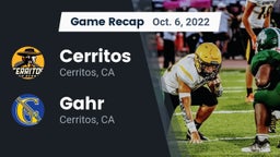Recap: Cerritos  vs. Gahr  2022