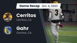 Recap: Cerritos  vs. Gahr  2023