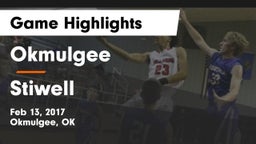 Okmulgee  vs Stiwell Game Highlights - Feb 13, 2017