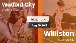 Matchup: Watford City High vs. Williston  2019