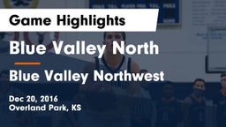 Blue Valley North  vs Blue Valley Northwest  Game Highlights - Dec 20, 2016