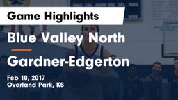 Blue Valley North  vs Gardner-Edgerton  Game Highlights - Feb 10, 2017