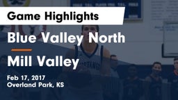 Blue Valley North  vs Mill Valley  Game Highlights - Feb 17, 2017