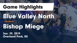 Blue Valley North  vs Bishop Miege  Game Highlights - Jan. 29, 2019