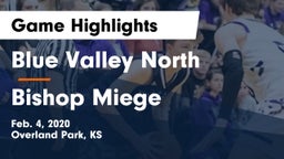 Blue Valley North  vs Bishop Miege Game Highlights - Feb. 4, 2020