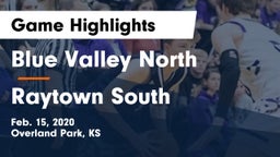 Blue Valley North  vs Raytown South  Game Highlights - Feb. 15, 2020
