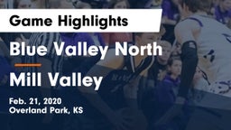Blue Valley North  vs Mill Valley  Game Highlights - Feb. 21, 2020