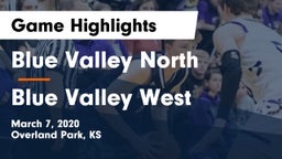 Blue Valley North  vs Blue Valley West  Game Highlights - March 7, 2020