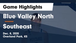 Blue Valley North  vs Southeast  Game Highlights - Dec. 8, 2020