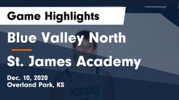 Blue Valley North  vs St. James Academy  Game Highlights - Dec. 10, 2020