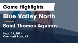 Blue Valley North  vs Saint Thomas Aquinas  Game Highlights - Sept. 21, 2021