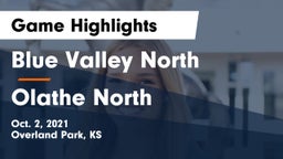 Blue Valley North  vs Olathe North  Game Highlights - Oct. 2, 2021