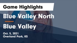 Blue Valley North  vs Blue Valley  Game Highlights - Oct. 5, 2021