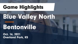 Blue Valley North  vs Bentonville  Game Highlights - Oct. 16, 2021