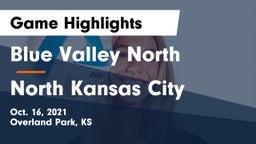 Blue Valley North  vs North Kansas City  Game Highlights - Oct. 16, 2021