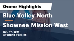 Blue Valley North  vs Shawnee Mission West Game Highlights - Oct. 19, 2021