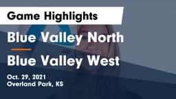 Blue Valley North  vs Blue Valley West  Game Highlights - Oct. 29, 2021