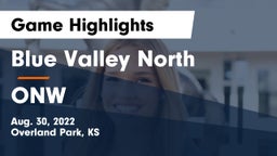 Blue Valley North  vs ONW  Game Highlights - Aug. 30, 2022