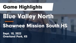 Blue Valley North  vs Shawnee Mission South HS Game Highlights - Sept. 10, 2022